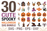 Cute Halloween Kids Doodle SVG Bundle Collection