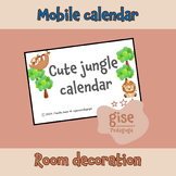 Cute Jungle Calendar 2024