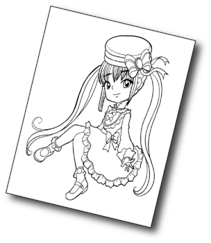 Kawaii - Coloring Pages for Adults