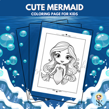 coloring pages of anime mermaids