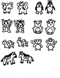 Cute Noah's Ark Animals