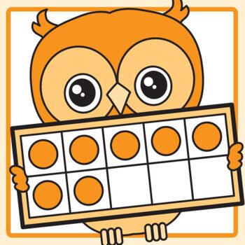 orange cartoon owls