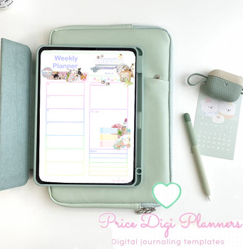 Preview of Cute Printable Digital Planner