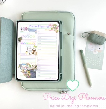 Preview of Cute Printable Digital Planner