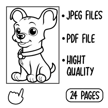 cute coloring pages of baby puppies
