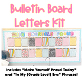 Cute Ransom Letter Bulletin Board Kit