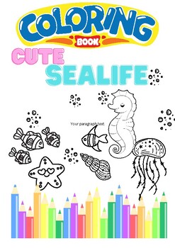 cute sea life coloring pages