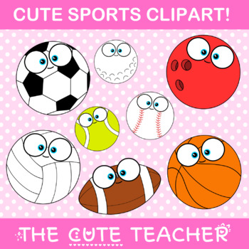 cute clipart deportes