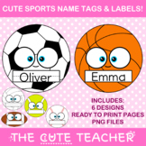 Sports Editable Name Tags - Bulletin Board Ideas - Soccer,
