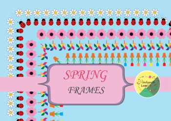 Preview of Cute Spring Frames