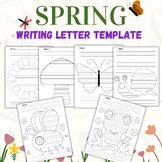 Cute Spring Theme Printable Handwriting Paper Writing Lett