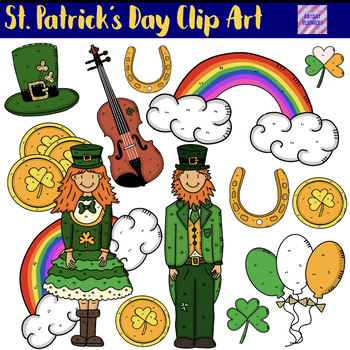 Preview of Cute St. Patrick's Day Clip Art
