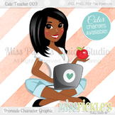 Cute Teacher 009, Teacher Avatar- Commercial Use Character