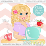 Cute Teacher 010, Teacher Avatar- Commercial Use Character