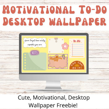 Preview of Cute To- Do Desktop