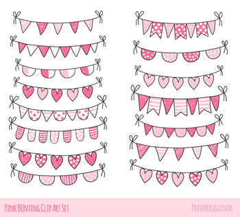 Cute Valentine Doodle Buntings Clipart Pink Love Heart Banner Clip Art Pennant Please use and share these clipart pictures with your friends. cute valentine doodle buntings clipart pink love heart banner clip art pennant