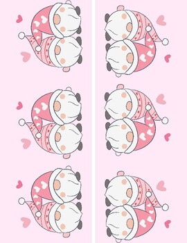 Preview of Cute Valentine's Day Borders