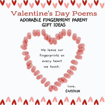 Cute Valentine’s/Mother’s Day Fingerprint Poem Gift Idea - Kindergarten ...