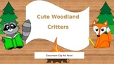 Cute Woodland Critters Clip art