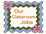 Cute and Fun Classroom Job - Editable