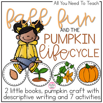 Preview of Pumpkin Life Cycle- Reading, Writing, Craft