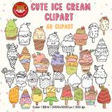 Ice cream clipart { Ice cream cone & Cream clipart } for s