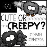 Spiders/Bats Math Centers