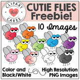 Cutie Flies Freebie by Clipart That Cares