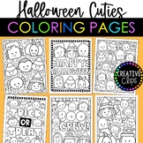 Cutie Halloween Coloring Pages {Made by Creative Clips Clipart}