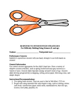 Teach a Child How to Hold Scissors Correctly