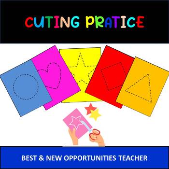 Preview of Cutting Practice Activities /Scissor Skills Activities/Fine Motor Practice