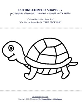  Cut Out and Collage Turtle: Preschool Coloring & Cutting  Practice Activity Book - Kids Scissor Skills: 9798386726270: Nelson,  Branda: ספרים