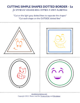 Scissor Skills Preschool Activity Book: Learn Cut Lines, Shapes