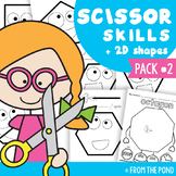 Scissor Skills Pack 2 | 2D Shapes