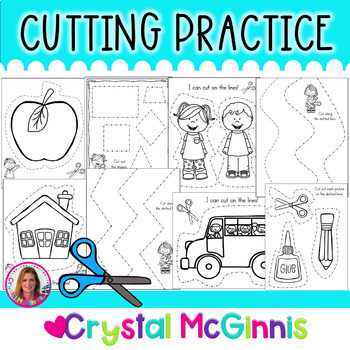 Mrs. Huntington's Cutting Practice for Preschoolers: Scissor