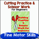 Cutting Practice & Scissor Work for Beginners (PreK, K, Au