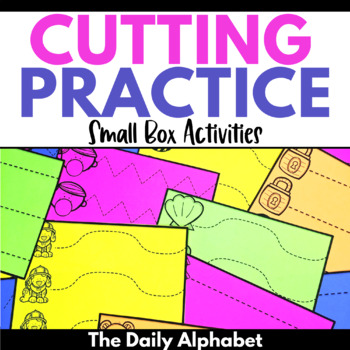 Scissor Cutting Practice Skills, Fine Motor Skills & Activities