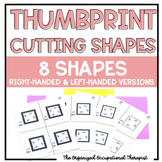 Cutting Practice Thumbprint Shapes