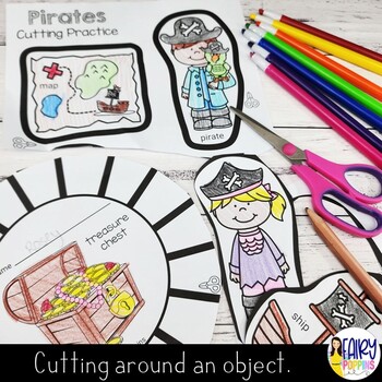 Download Cutting Practice Worksheets Ocean Animals Pirates Pets By Fairy Poppins