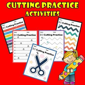 Cutting Practice activity Kindergarten | Kindergarten March Morning ...