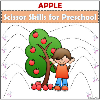 Preview of Cutting Practice with Scissors Preschool - Free