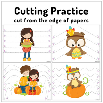 Paper Cut Cutting. Scissors with Cut Graphic by DG-Studio