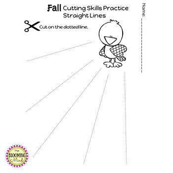 Scissor Cutting Practice Worksheets (printables) – Living Well Mom