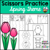 Cutting Practice with Scissors | Spring Scissors Practice