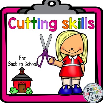 Preview of Cutting Skills for Back to School {NO PREP}