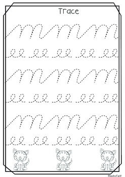 cutting and tracing lines practice freebie by apples of gold tpt