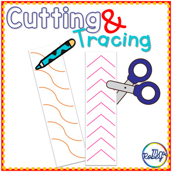 Cutting and Tracing Lines for Early Learners by Mrs Robey | TPT