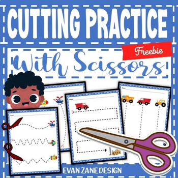 Preview of Cutting practice with scissors|cutting activities