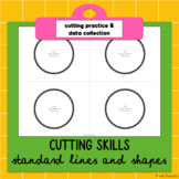 Cutting skills - practice , data collection , progress monitoring