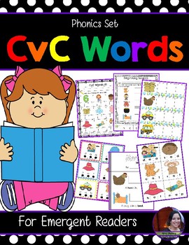 CvC Words Bundle! by Teaching Curious Kids | TPT